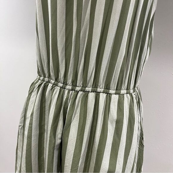 Old Navy Striped Green short Romper - Picture 3 of 12